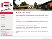 Tablet Screenshot of noack-bauunternehmen.de